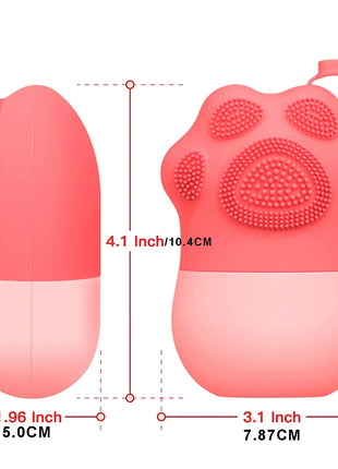 Ice Roller for Face Beauty Ice Roller With Cosmetic Brush Scrubber Mat Pad Cleaning Tool Skin Care Tools Perfect Gift for Women