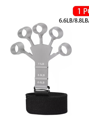 Hand Grip Strengthener Physical Tools Guitar Finger Trainer Training and Exercise Gym 6th Level Resistance Gripster Expander