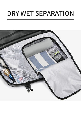 Men Travel Backpack vacuum compression 17 inch Laptop Backpack Business Large Capacity school Backpack Expanded Hiking backpack