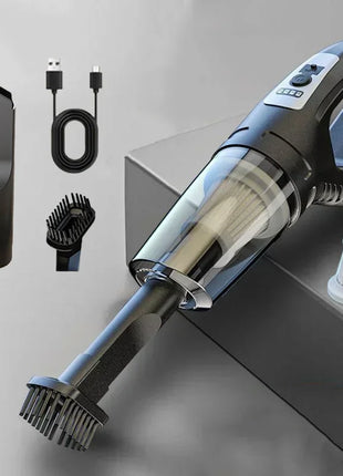 Wireless Vacuum Cleaner Powerful Suction Rechargeable Handheld Vacuum Cleaner Quick Charge for Car Home Pet Hair