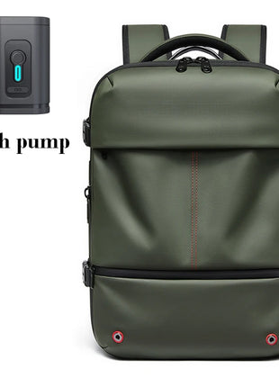 Travel casual Backpack 16 inch vacuum compression Laptop Backpack USB charging school Backpack Extended Hiking Business backpack