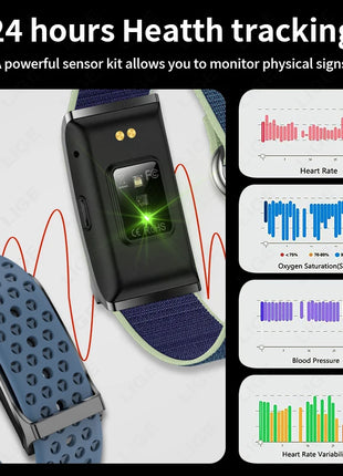 New Sport Fitness Tracker Smart Bracelet Heart Rate Blood Pressure Monitor Pedometer Call Reminder Smartwatch Band for Men Women