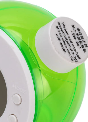 Water Powered LED Digital Alarm Clock Quiet Water Energy Clock Eco Conscious Clock For Nightstand Bedroom Office Living Room