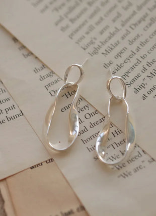 BF CLUB 925 Sterling Silver Sparckling Earrings For Women Trendy Earring Jewelry Prevent Allergy Party Accessories Gift